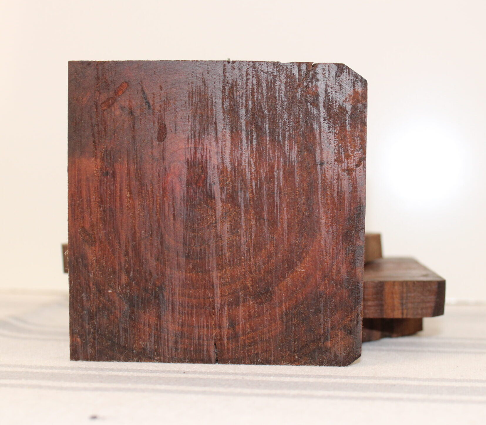 Rustic Cross Cut Coasters